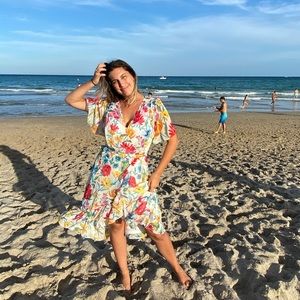 Calvin Klein floral dress